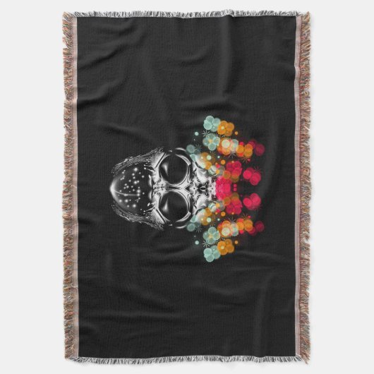 Schattigee Herfst Spider met Dewdrop Pet Deken (Voorkant Verticaal)