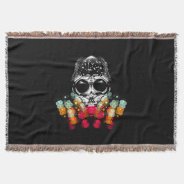 Schattigee Herfst Spider met Dewdrop Pet Deken