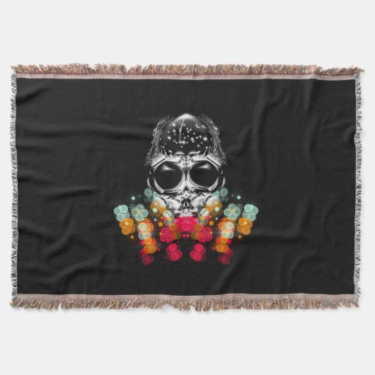 Schattigee Herfst Spider met Dewdrop Pet Deken (Voorkant)