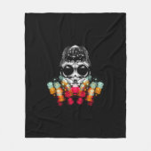 Schattigee Herfst Spider met Dewdrop Pet Fleece Deken (Voorkant)