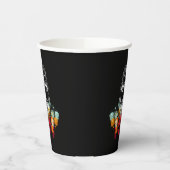 Schattigee Herfst Spider met Dewdrop Pet Papieren Bekers (Links)