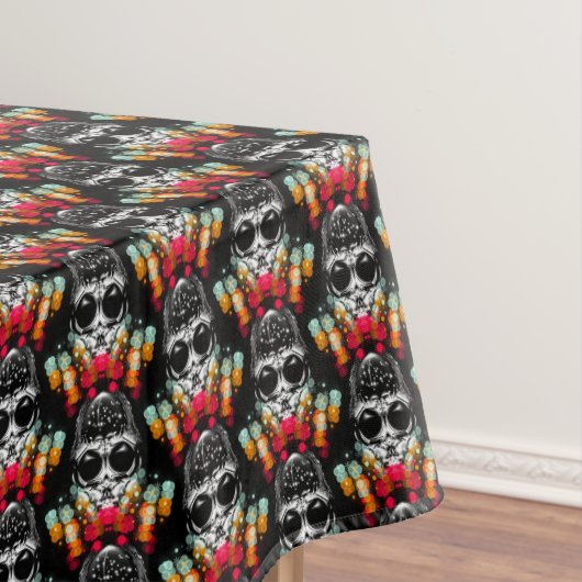 Schattigee Herfst Spider met Dewdrop Pet Pattern Tafelkleed (Voorbeeld)