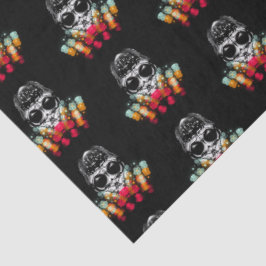 Schattigee Herfst Spider met Dewdrop Pet Pattern Tissuepapier