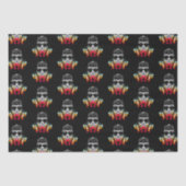 Schattigee Herfst Spider met Dewdrop Pet Pattern Tissuepapier (Voorkant)