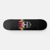 Schattigee Herfst Spider met Dewdrop Pet Persoonlijk Skateboard (Horizontaal)