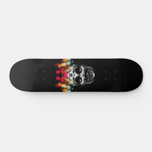 Schattigee Herfst Spider met Dewdrop Pet Persoonlijk Skateboard (Horizontaal)
