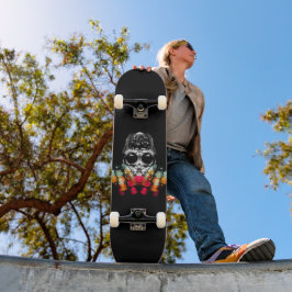 Schattigee Herfst Spider met Dewdrop Pet Persoonlijk Skateboard