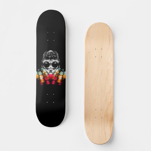 Schattigee Herfst Spider met Dewdrop Pet Persoonlijk Skateboard (Voorkant)