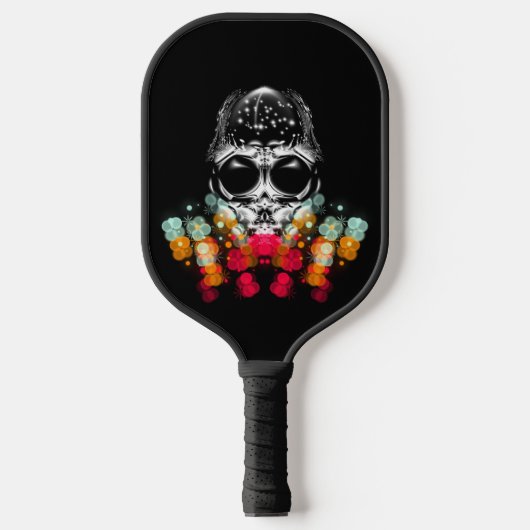 Schattigee Herfst Spider met Dewdrop Pet Pickleball Paddle (Voorkant)