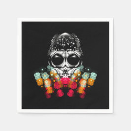 Schattigee Herfst Spider met Dewdrop Pet Servet