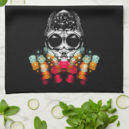 Schattigee Herfst Spider met Dewdrop Pet Theedoek