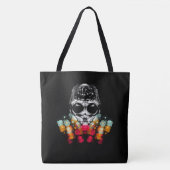 Schattigee Herfst Spider met Dewdrop Pet Tote Bag (Voorkant)