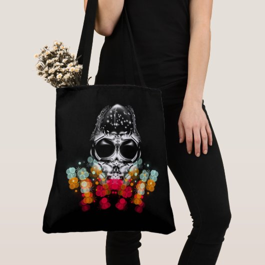 Schattigee Herfst Spider met Dewdrop Pet Tote Bag (Dichtbij)