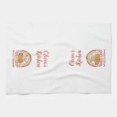 Schattigee herfst thema aangepaste Herfst geperson Theedoek (Horizontaal)