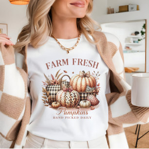 Schattigee Herfst Verse pompoen Fancy pompoenen T-shirt