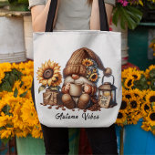 Schattigee Herfst Vibes Waterverf Gnome Tas