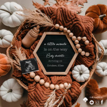 Schattigee Herfst zwangerschapsaankondiging