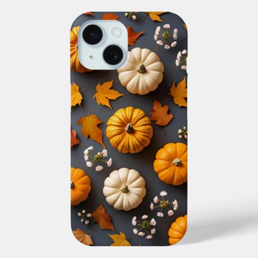 Schattigee herfstbladeren en bloesems Case-Mate iPhone case (Achterkant)