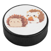 Schattigee herfstegels - Kawaii Herfst Forest Anim Hockey Puck (3/4)