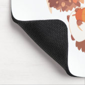 Schattigee herfstegels - Kawaii Herfst Forest Anim Muismat (Hoek)