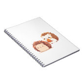 Schattigee herfstegels - Kawaii Herfst Forest Anim Notitieboek (Rechterzijde)