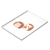 Schattigee herfstegels - Kawaii Herfst Forest Anim Notitieboek (Linkerzijde)