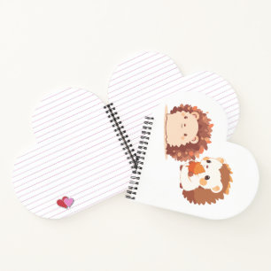 Schattigee herfstegels - Kawaii Herfst Forest Anim Notitieboek