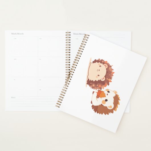 Schattigee herfstegels - Kawaii Herfst Forest Anim Planner (Display)