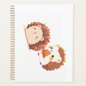 Schattigee herfstegels - Kawaii Herfst Forest Anim Planner (Voorkant)
