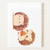 Schattigee herfstegels - Kawaii Herfst Forest Anim Planner (Achterkant)