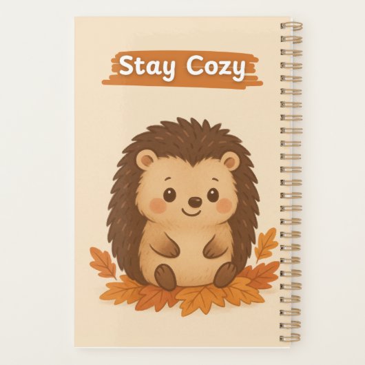 Schattigee herfstegels planner (Achterkant)