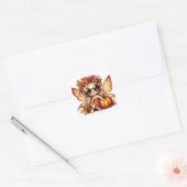 Schattigee herfstfee Stickers (Envelop)