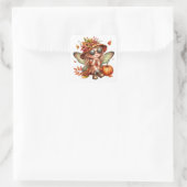Schattigee herfstfee Stickers (Tas)