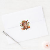 Schattigee herfstfee Stickers (Envelop)
