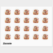 Schattigee herfstfee Stickers (Vel)