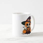 Schattigee herfstheks koffiemok (Voorkant rechts)