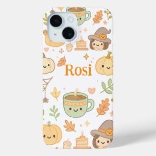 Schattigee herfstpompoen iPhone-hoesje - gepersona iPhone 15 Case