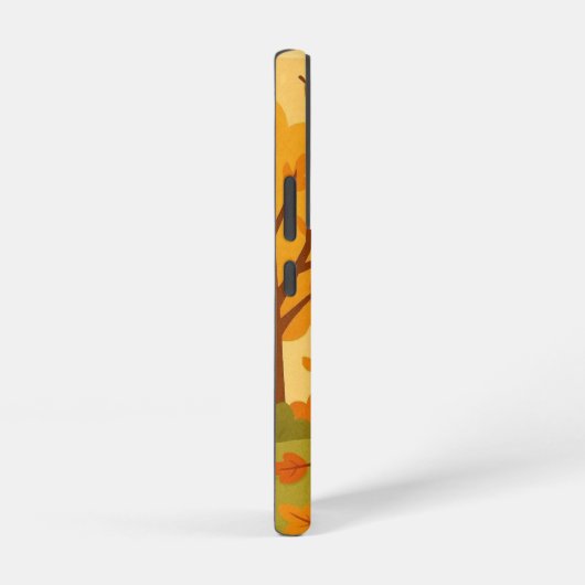 Schattigee herfstscène met pompoen en eekhoorn samsung galaxy hoesje (Rechterkant)