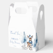 Schattigee herten Winter jongens baby shower gunst Bedankdoosjes (Geopend)