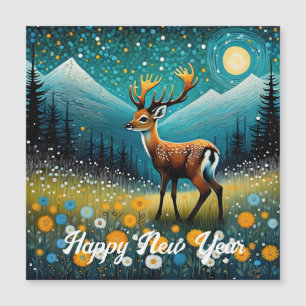 Schattigee hertenbloemen weide fantasie