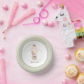 Schattigee Hete Luchtballon Zebra Giraffe 1e Verja Papieren Kommen (Feest)