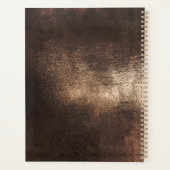 Schattigee hete roze gouden zeemeermin schalen gir planner (Achterkant)