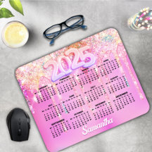 Schattigee hete Roze Regenboog Glitter Druppels mo