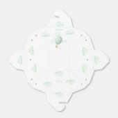 Schattigee heteluchtballon genderneutraal Baby sho Bedankdoosjes (Uitgevouwen)