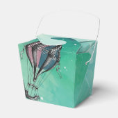 Schattigee HETELUCHTBALLON GESLACHT ONTHULLEN Favo Bedankdoosjes (Voorkant Zijde)