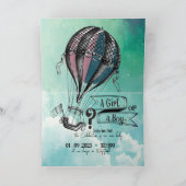 Schattigee heteluchtballon Geslacht onthullen Uitn (Binnen)