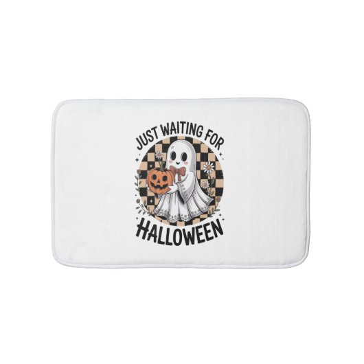 Schattigee Highland Koe Halloween (2) Badmat (Voorkant)