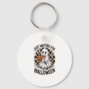 Schattigee Highland Koe Halloween (2) Sleutelhanger