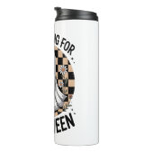 Schattigee Highland Koe Halloween (2) Thermosbeker (Geroteerd rechts)