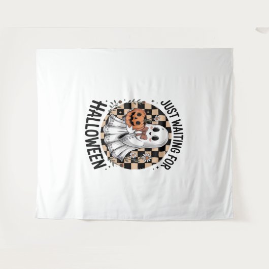 Schattigee Highland Koe Halloween (2) Wandkleed (Voorkant (horizontaal))